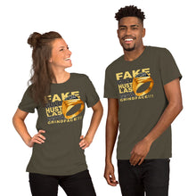 Load image into Gallery viewer, Fake Gold Hustla's Short-Sleeve Unisex T-Shirt