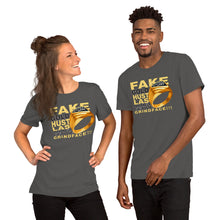Load image into Gallery viewer, Fake Gold Hustla's Short-Sleeve Unisex T-Shirt