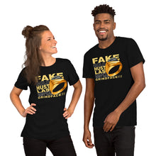 Load image into Gallery viewer, Fake Gold Hustla's Short-Sleeve Unisex T-Shirt