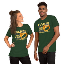 Load image into Gallery viewer, Fake Gold Hustla's Short-Sleeve Unisex T-Shirt