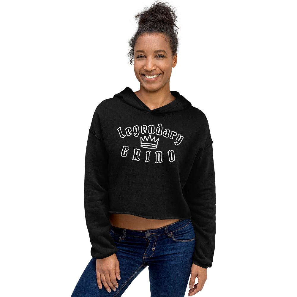 Legendary Grind Crop Hoodie – GrindFace Apparel