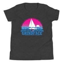 Load image into Gallery viewer, Rise & GrindFace Youth Short Sleeve T-Shirt