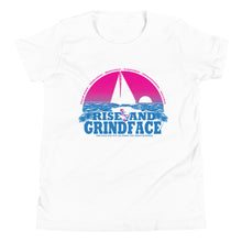 Load image into Gallery viewer, Rise & GrindFace Youth Short Sleeve T-Shirt
