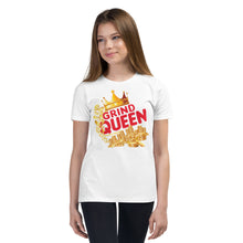 Load image into Gallery viewer, Grind Queen Youth Short Sleeve T-Shirt