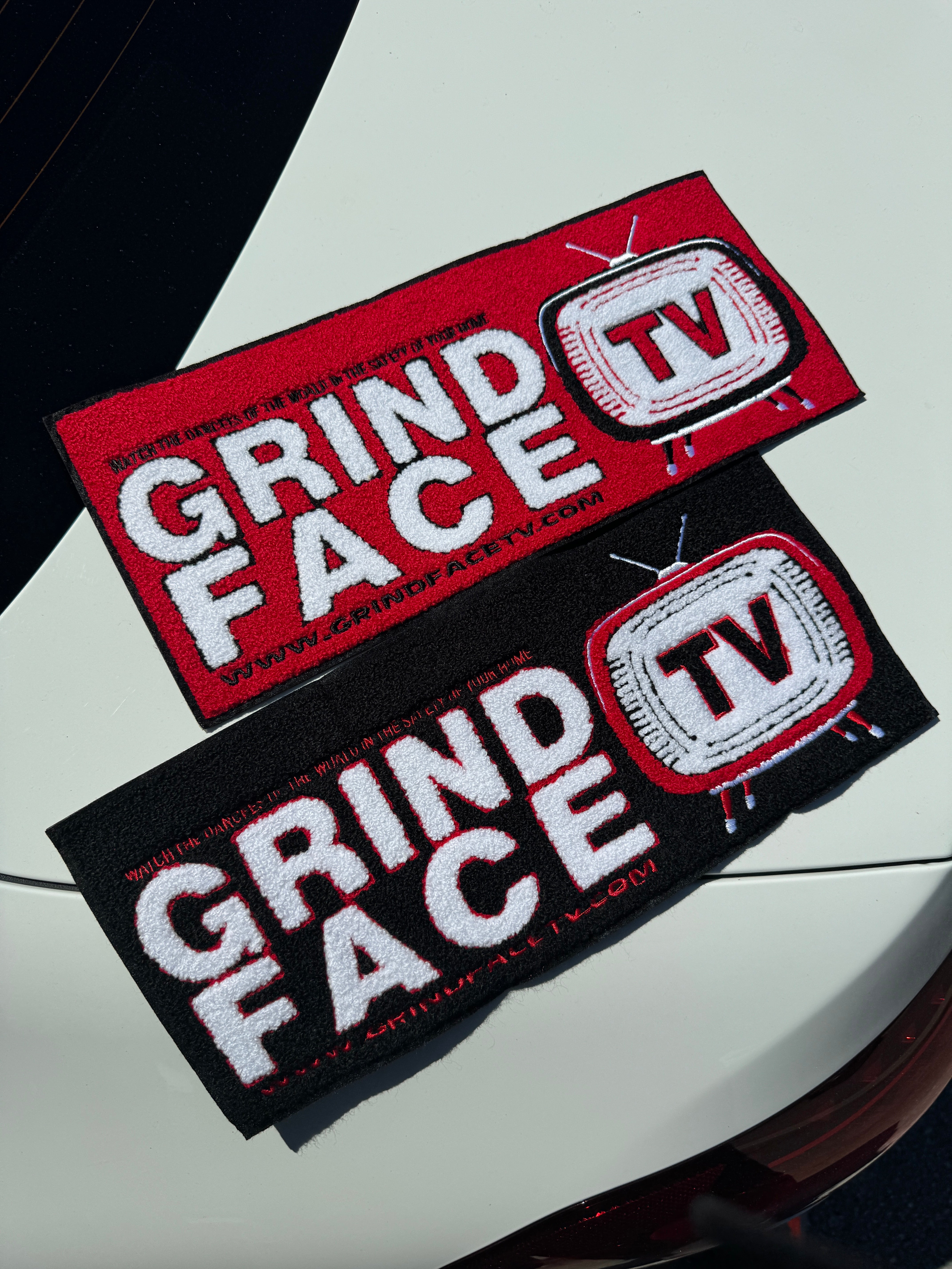 GFTV Embroidery Patch (Limited Edition) – GrindFace Apparel