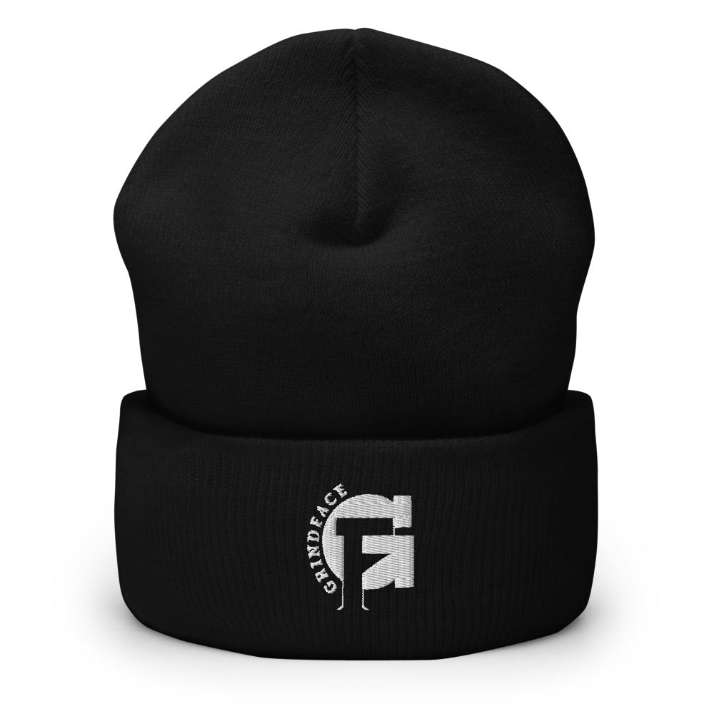 GF Cuffed Beanie (White Thread)