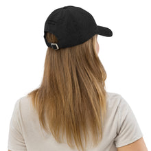 Load image into Gallery viewer, GrindFace!!! White/Blk Denim Hat
