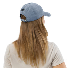 Load image into Gallery viewer, GrindFace!!! White/Blk Denim Hat
