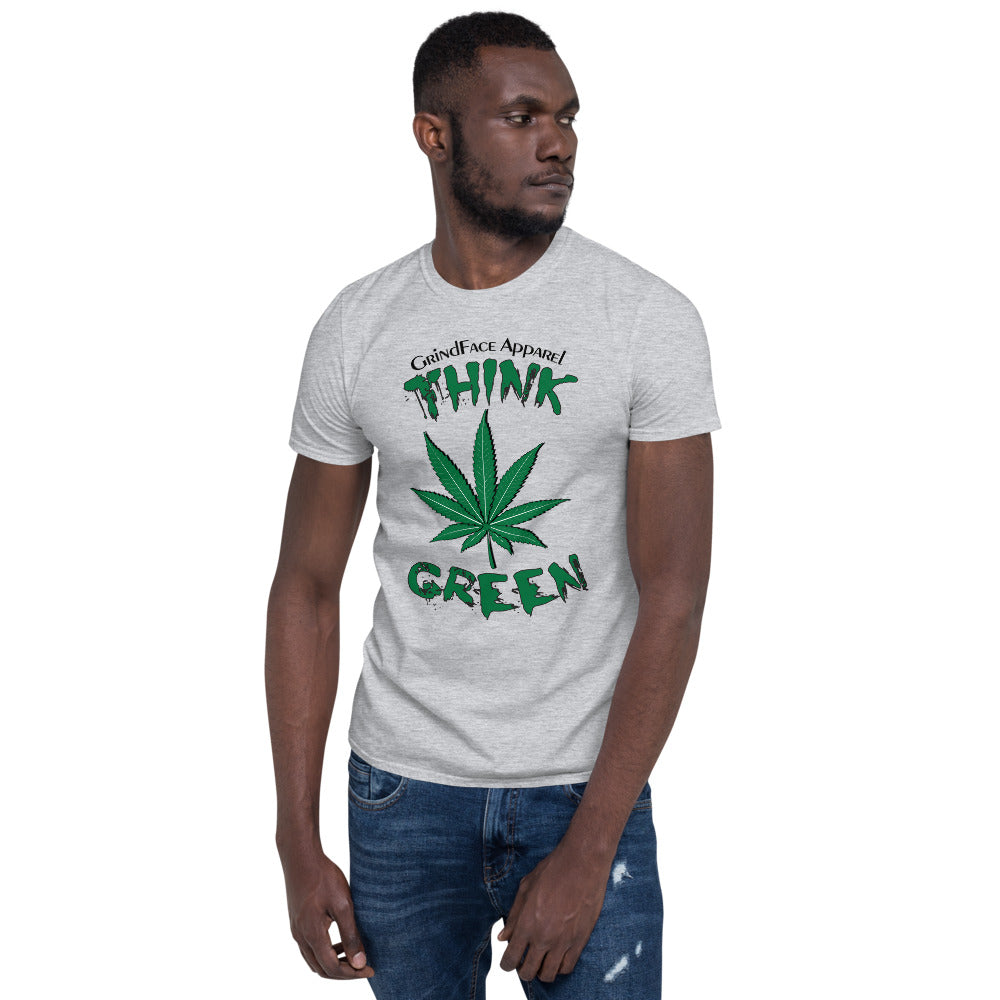 Think Green Short-Sleeve Unisex T-Shirt
