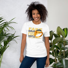 Load image into Gallery viewer, Fake Gold Hustla&#39;s Short-Sleeve Unisex T-Shirt
