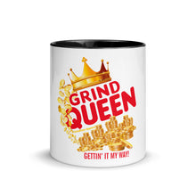 Load image into Gallery viewer, Grind Queen Mug with Color Inside
