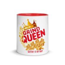 Load image into Gallery viewer, Grind Queen Mug with Color Inside
