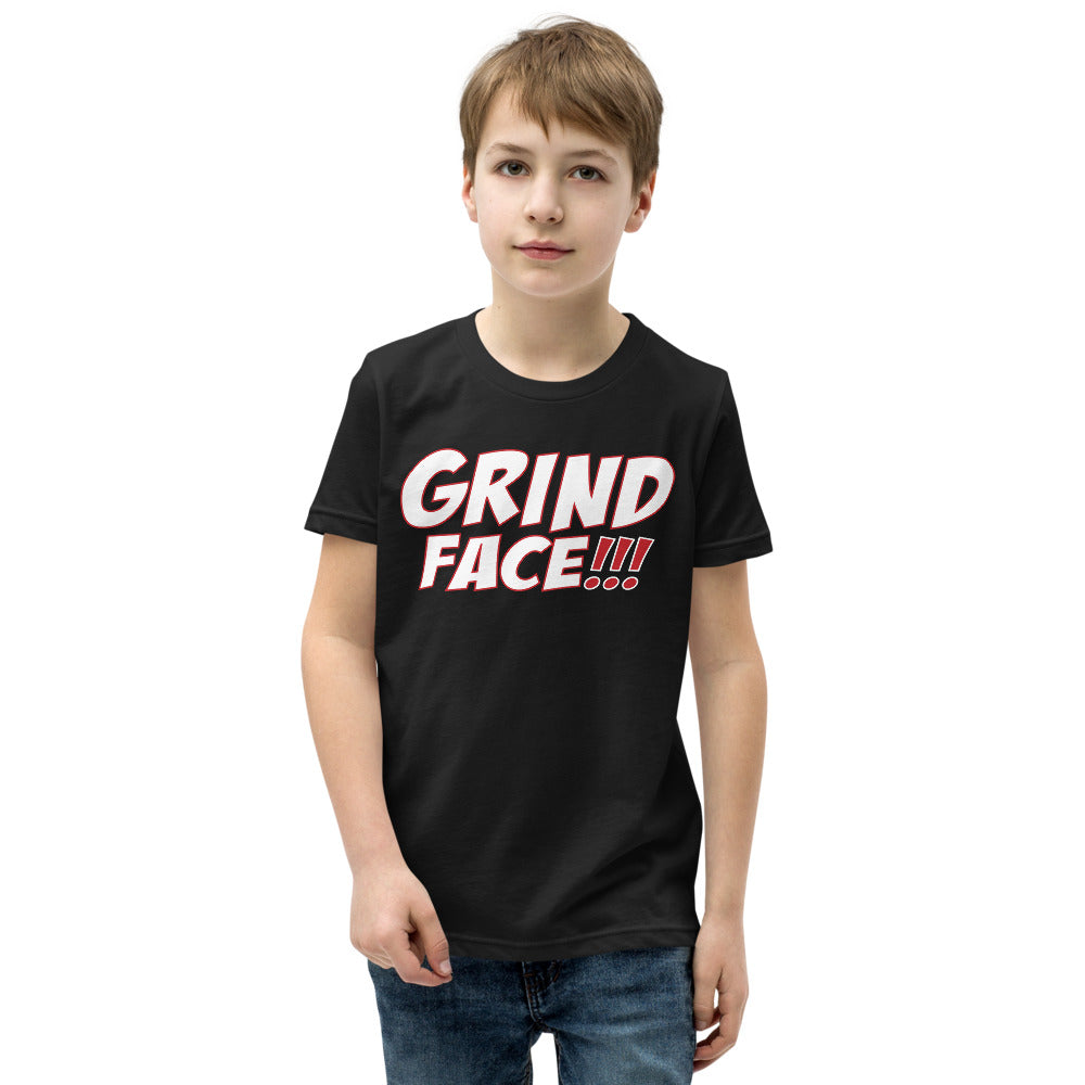 GrindFace!!! Youth Short Sleeve T-Shirt